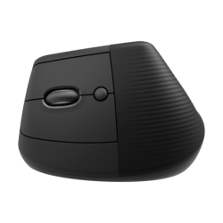 Mouse Inalámbrico Logitech Lift para zurdos Negro vertical