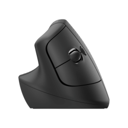 Mouse Inalámbrico Logitech Lift para zurdos Negro vertical