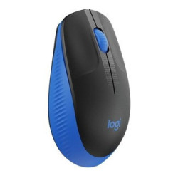 MOUSE INALÁMBRICO LOGITECH M190 AZUL Y NEGRO