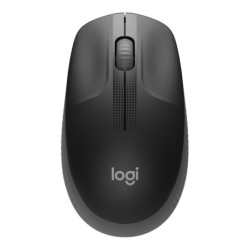 MOUSE INALÁMBRICO LOGITECH M190 GRIS Y NEGRO