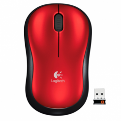 MOUSE INALÁMBRICO M185 ROJO - LOGITECH