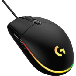 MOUSE LOGITECH G203 LIGHTSYNC GAMING BLACK