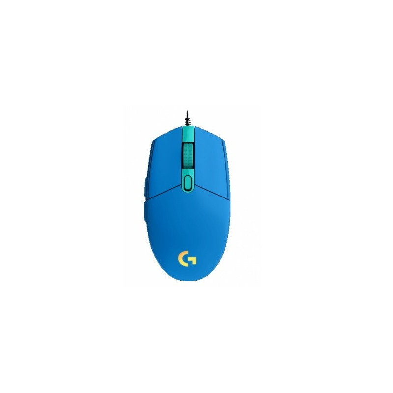 MOUSE LOGITECH GAMING G203 LIGHTSYNC AZUL