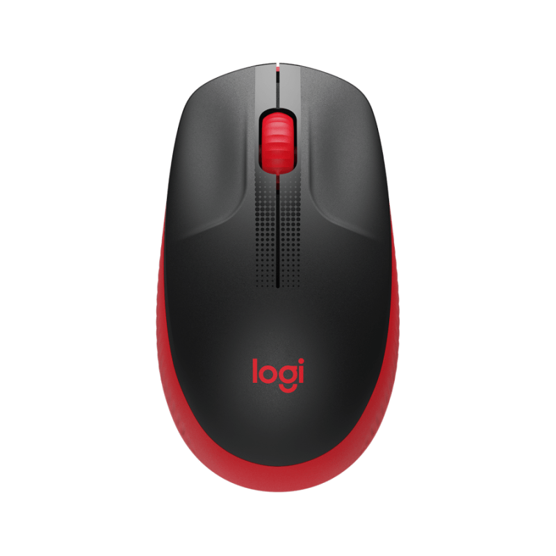 MOUSE LOGITECH INALÁMBRICO M190 ROJO