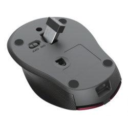 MOUSE TRUST INALÁMBRICO RECARGABLE ZAYA ROJO