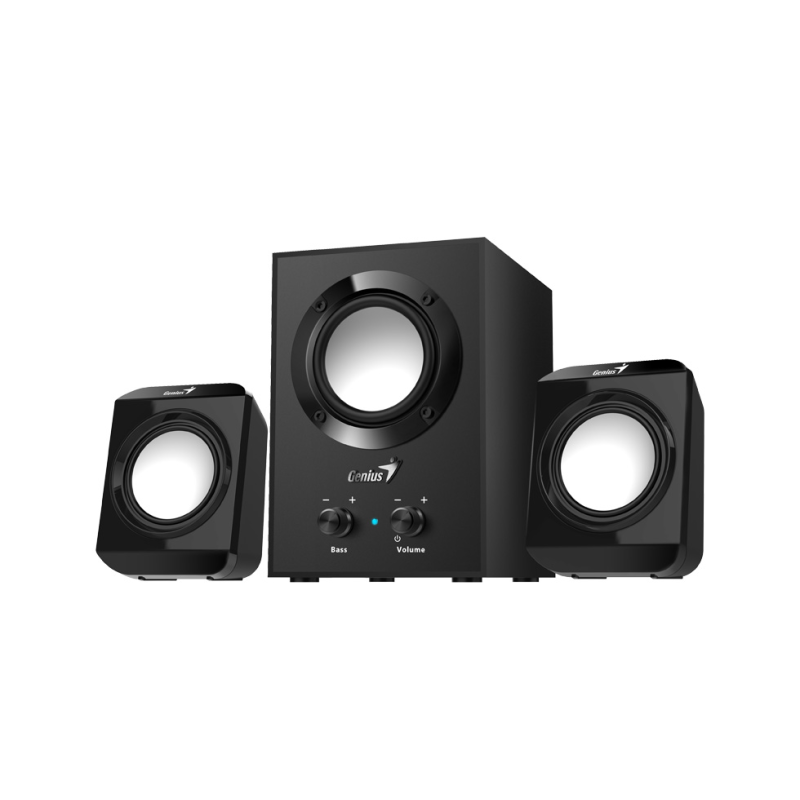 PARLANTES GENIUS SW-2.1 300 10W NEGRO