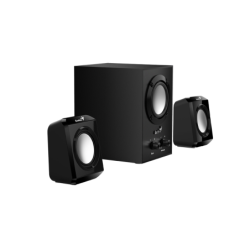 PARLANTES GENIUS SW-2.1 300 10W NEGRO