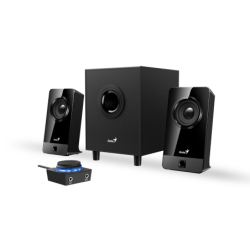 PARLANTES GENIUS SW-2.1 300X 10W NEGRO