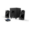 PARLANTES GENIUS SW-2.1 300X 10W NEGRO