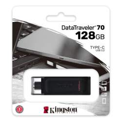 PEN DRIVE KINGSTON DT70 128GB USB TYPE C  3.2