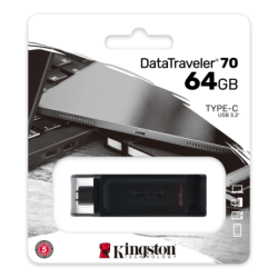 PEN DRIVE KINGSTON DT70 64GB USB TYPE C  3.2
