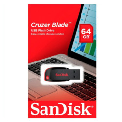 PENDRIVE SANDISK 64GB USB CRUZER BLADE