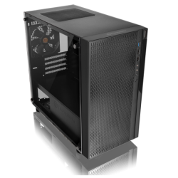 GABINETE THERMALTAKE VERSA H18 VIDRIO TEMPLADO  BLACK