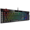 TECLADO CORSAIR K100 RGB MECANICO SWITCH CORSAIR OPX BLACK