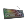 TECLADO TRUST GAMING ZIVA CON LED MULTICOLOR ESPAÑOL