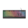 TECLADO TRUST GAMING ZIVA CON LED MULTICOLOR ESPAÑOL