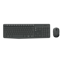 TECLADO+MOUSE  LOGITECH MK235  WIRELESS NEGRO