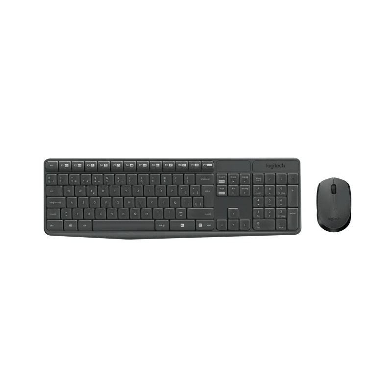 TECLADO+MOUSE  LOGITECH MK235  WIRELESS NEGRO