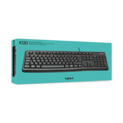 Teclado Logitech K120 Black 920-004422