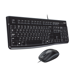 Teclado+Mouse Logitech MK120 Black 920-004428