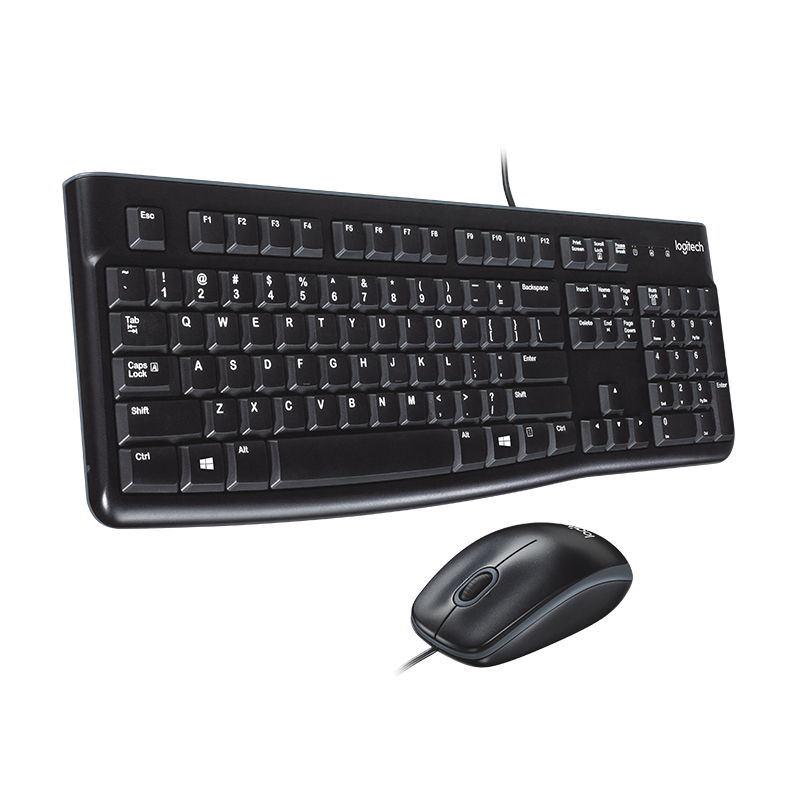 Teclado+Mouse Logitech MK120 Black 920-004428