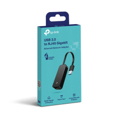 UE306 Adaptador USB 3.0 a Ethernet Gigabit RJ45 Black (7376)