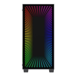 Gabinete Mini Tower Gamemax H608 Mini Abyss Rgb