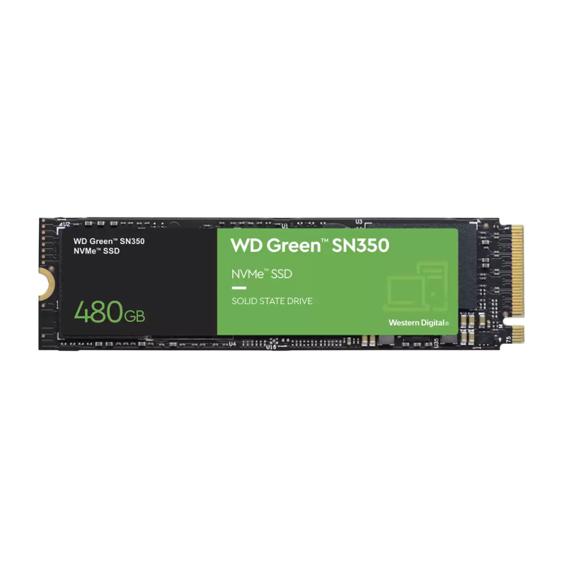 DISCO SSD WD 480GB GREEN SN350 NVME M.2 PCIE GEN 3