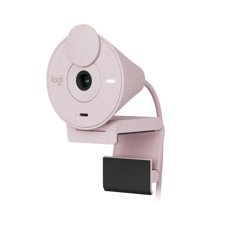 WEB CAM LOGITECH BRIO 300 ROSE FULL HD