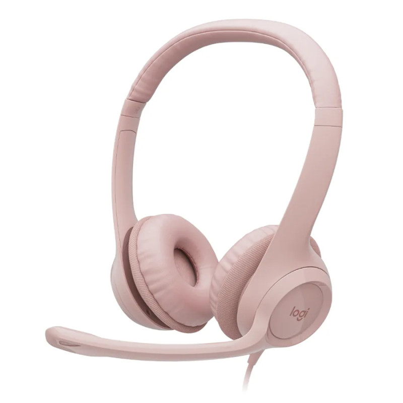 AURICULAR LOGITECH H390 USB CON MICRÓFONO ROSE