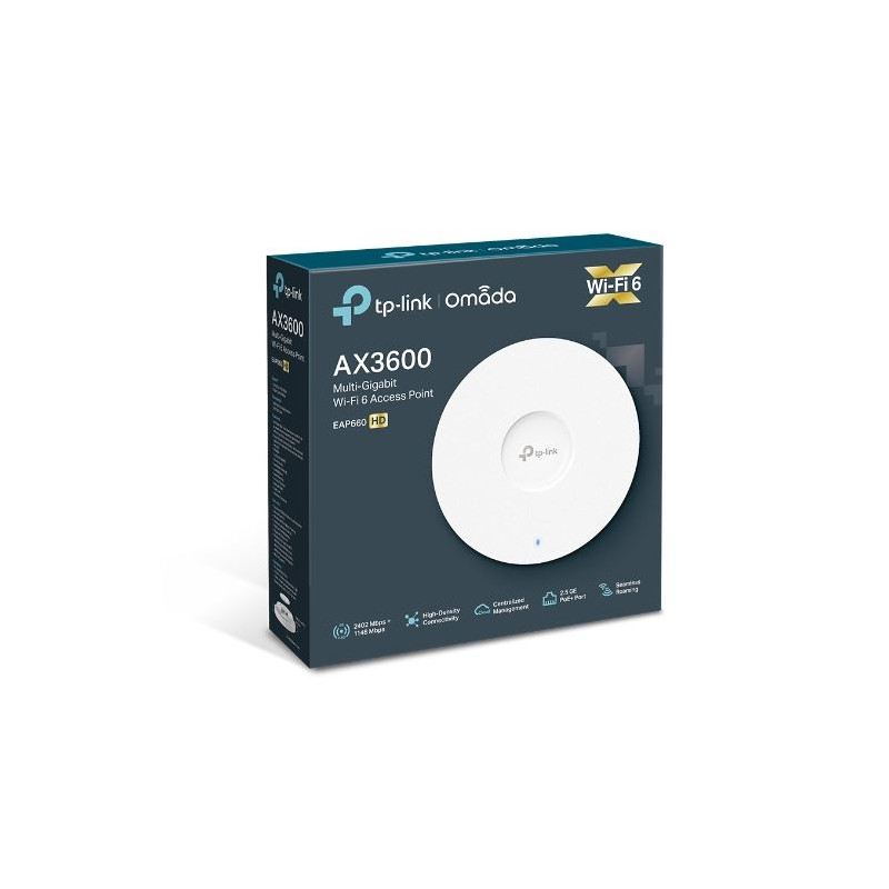 ACCESS POINT TP LINK AX3600 GIGABIT MU-MIMO CEILING MOUN