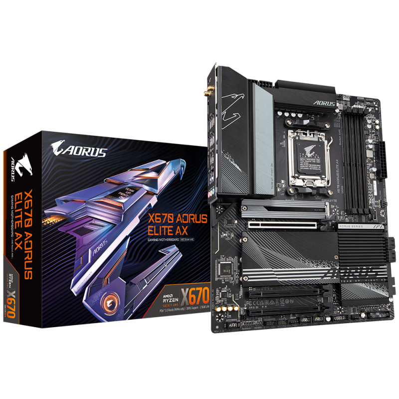 Motherboard GIGABYTE X670 AORUS ELITE AX DDR5 AM5