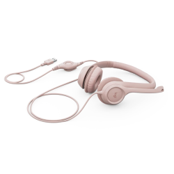 AURICULAR LOGITECH H390 USB CON MICRÓFONO ROSE