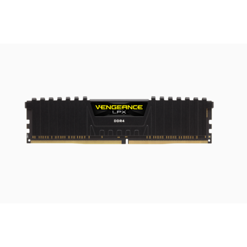 MEMORIA RAM CORSAIR 8GB DDR4 3200MHZ VENGEANCE LPX BLACK