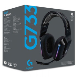 AURICULARES  LOGITECH  GAMING G733 RGB NEGRO