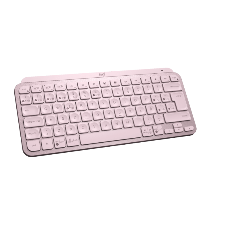 TECLADO LOGITECH WIRELESS MX KEYS MINI ROSE RETROILUM