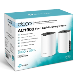 DECO S7 PACK DE 2 MESH TP LINK AC1900 GIGA WIFI SYSTEM