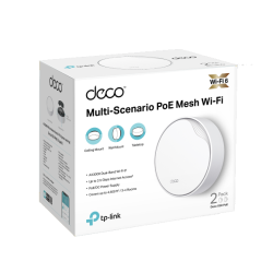 ACCESS POINT DECO X50 POE PACK DE 2 MESH TP LINK AX3000 WIFI GIGABIT