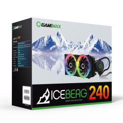 CPU COOLER WATER GAMEMAX ICEBERG240
