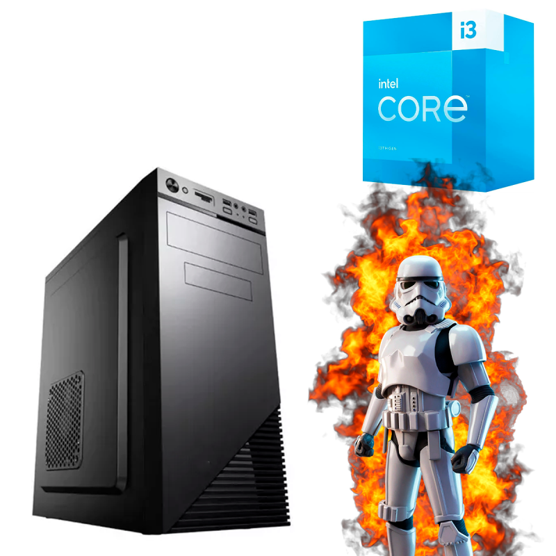 PC INTEL CORE I3 13TH 13100 8GB SSD 480GB WIFI FREEDOS