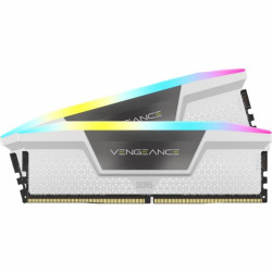 MEMORIA DDR5 CORSAIR 32GB (2X16GB) 5200 MHZ VENGEANCE RGB WHITE