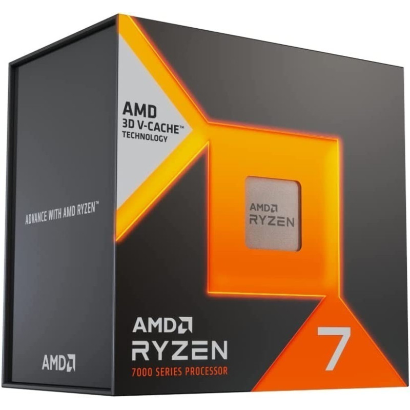 MICROPROCESADOR AMD RYZEN 7 7800X3D AM5 CON VIDEO SIN COOLER