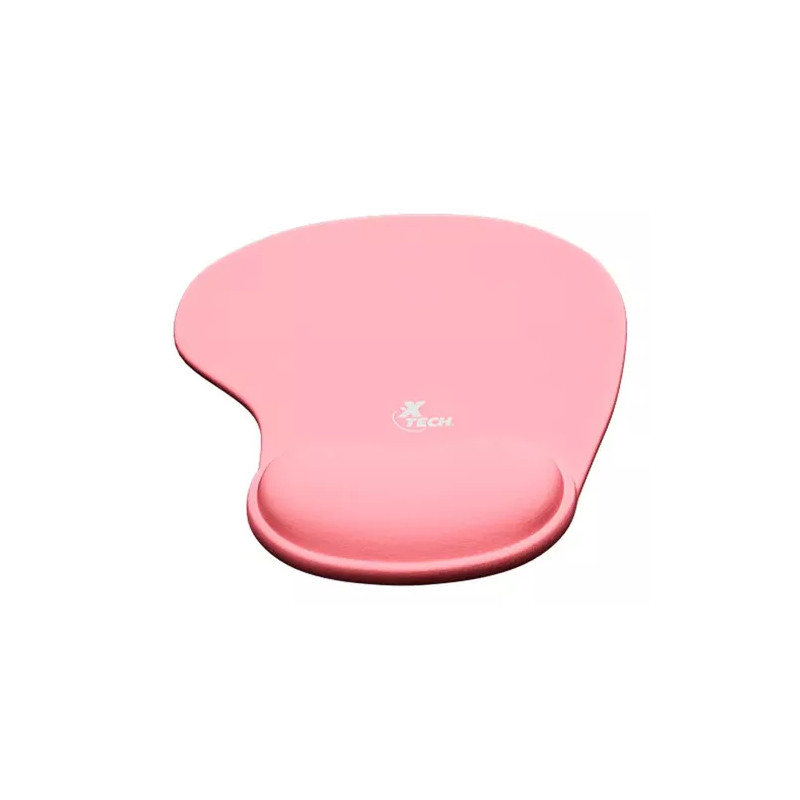 PAD MOUSE CON REPOSA MUÑECA DE GEL XTECH SKADI XTA-530 COLOR ROSADO