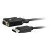 CABLE CONVER X-TECH C/CONEC DISPLAYPORT MACHO A VGA MACHO