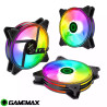 KIT FAN COOLERS GAMEMAX RQ300 3 X FANS ARGB 12CM