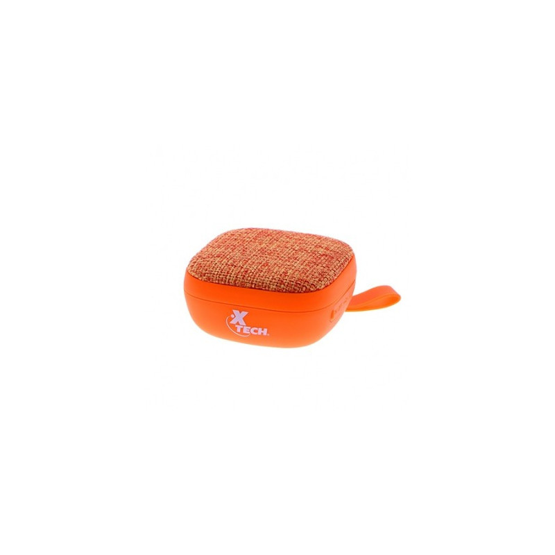 MINIPARLANTE PORTÁTIL COMPAT C/BLUETOOTH NARANJA XTECH XTS-600OR