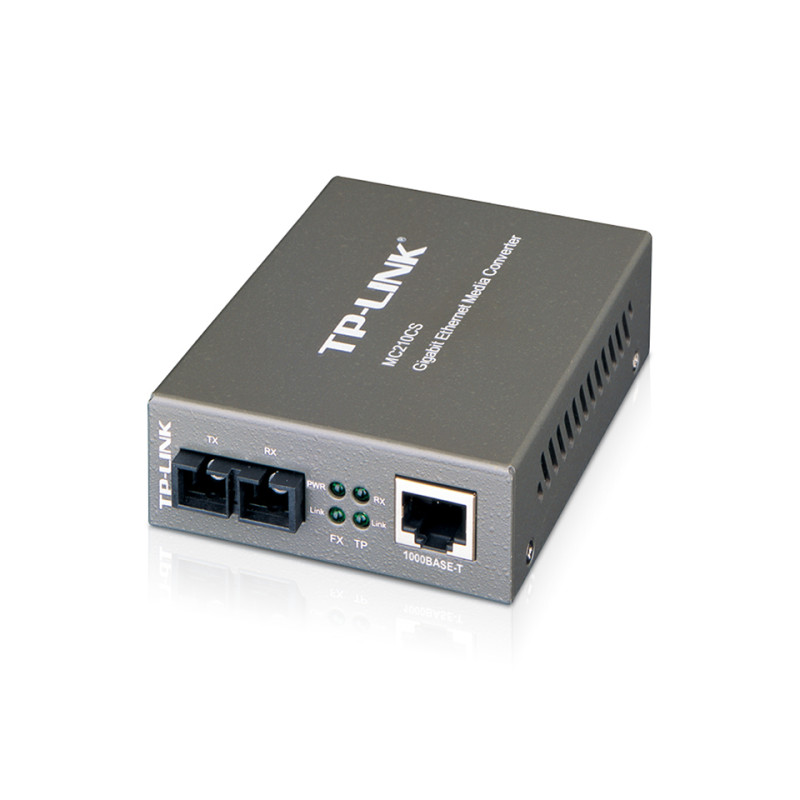 MEDIA CONVERTER TP-LINK MC210CS GIGA SM SC 15KM