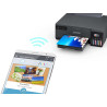 IMPRESORA MULTIFUNCIONAL EPSON ECOTANK L8050 para Impresión en CD y DVD