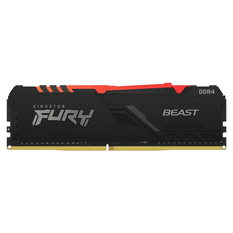 MEMORIA PC KINGSTON FURY DDR4 8GB 3200 MHZ BEAST RGB CL16