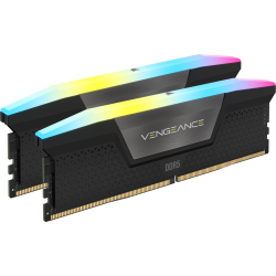 Memoria DDR5 Corsair 32Gb (2x16Gb) 6400 MHz Vengeance RGB Black